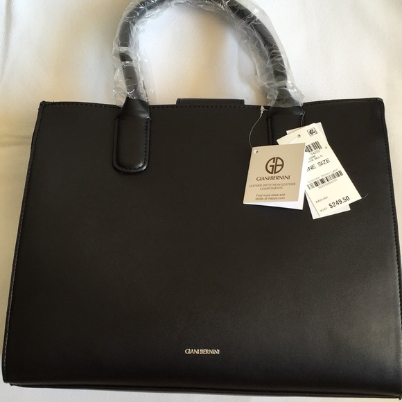 Giani  Bernini Multi Patchwork Leather handbag. - Picture 3 of 6